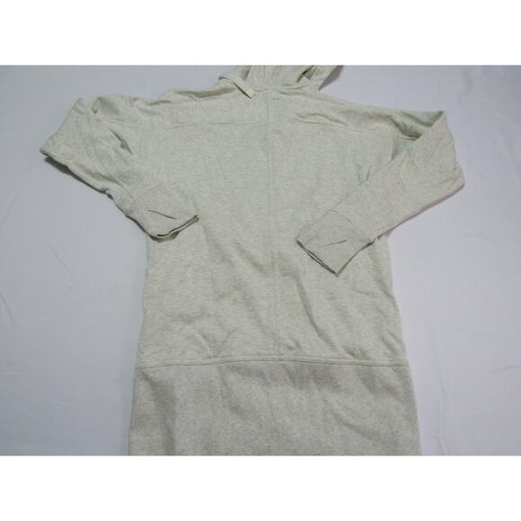 Athleta Cream Knit Hooded Athletic Sweatshirt Women's size XS Boho Athleisure - Picture 4 of 8